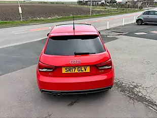 Used 2017 Audi A1 S Line Red - Interior and Exterior details 9