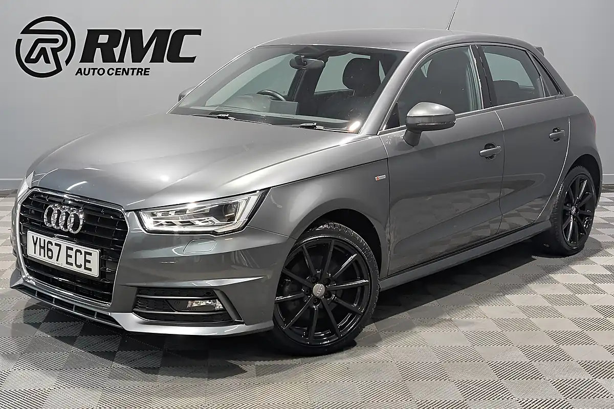 Used 2017 Audi A1 S Line Sportback Grey - Front View