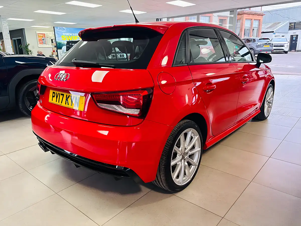 Used 2017 Audi A1 S Line Sportback Red - Interior and Exterior details 3