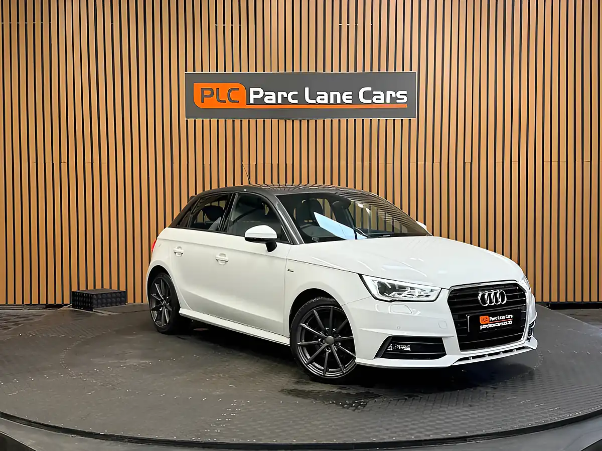 Used 2017 Audi A1 S Line Sportback White - Front View