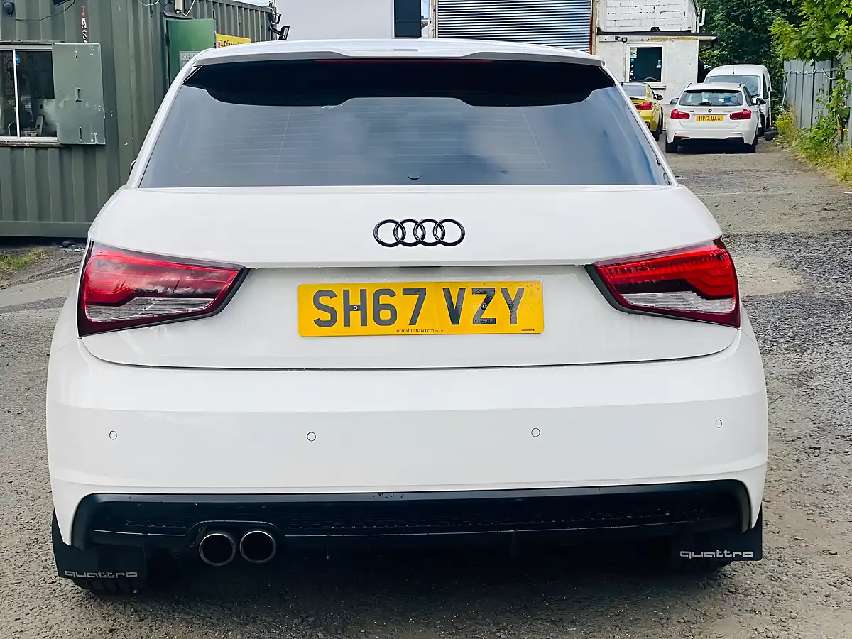 Used 2017 Audi A1 S Line White - Interior and Exterior details 8