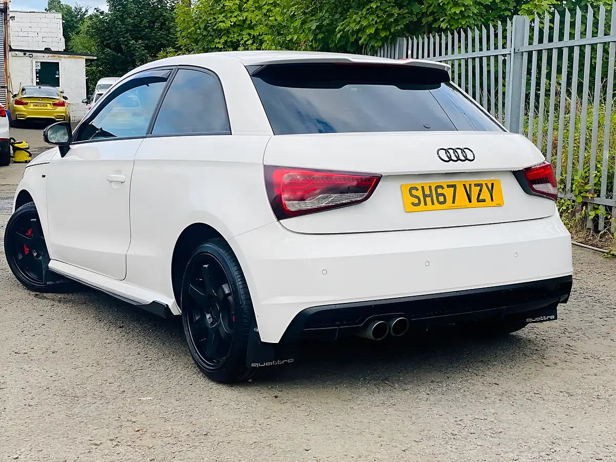 Used 2017 Audi A1 S Line White - Interior and Exterior details 9