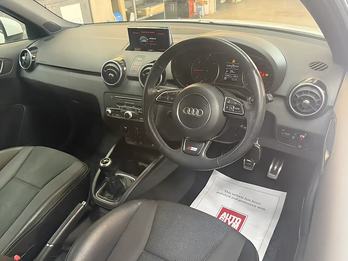 Used 2017 Audi A1 S Line White - Interior and Exterior details 17