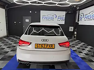 Used 2017 Audi A1 S Line White - Interior and Exterior details 8