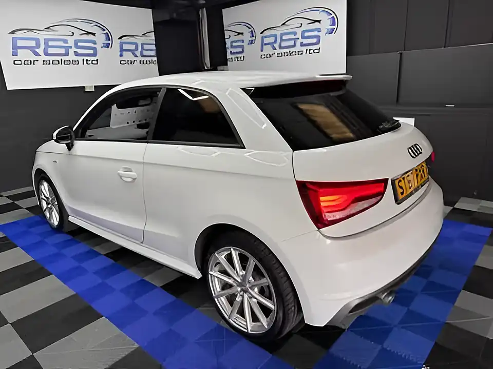 Used 2017 Audi A1 S Line White - Interior and Exterior details 9