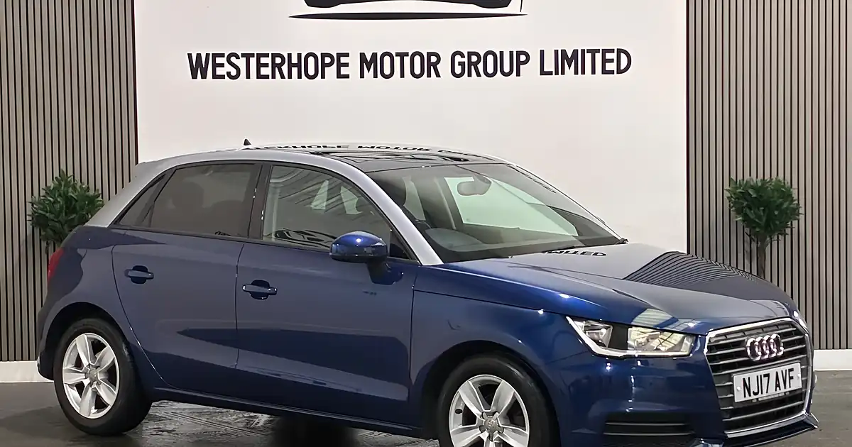 Used 2017 Audi A1 Se Blue - Front View