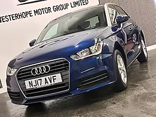 Used 2017 Audi A1 Se Blue - Interior and Exterior details 6