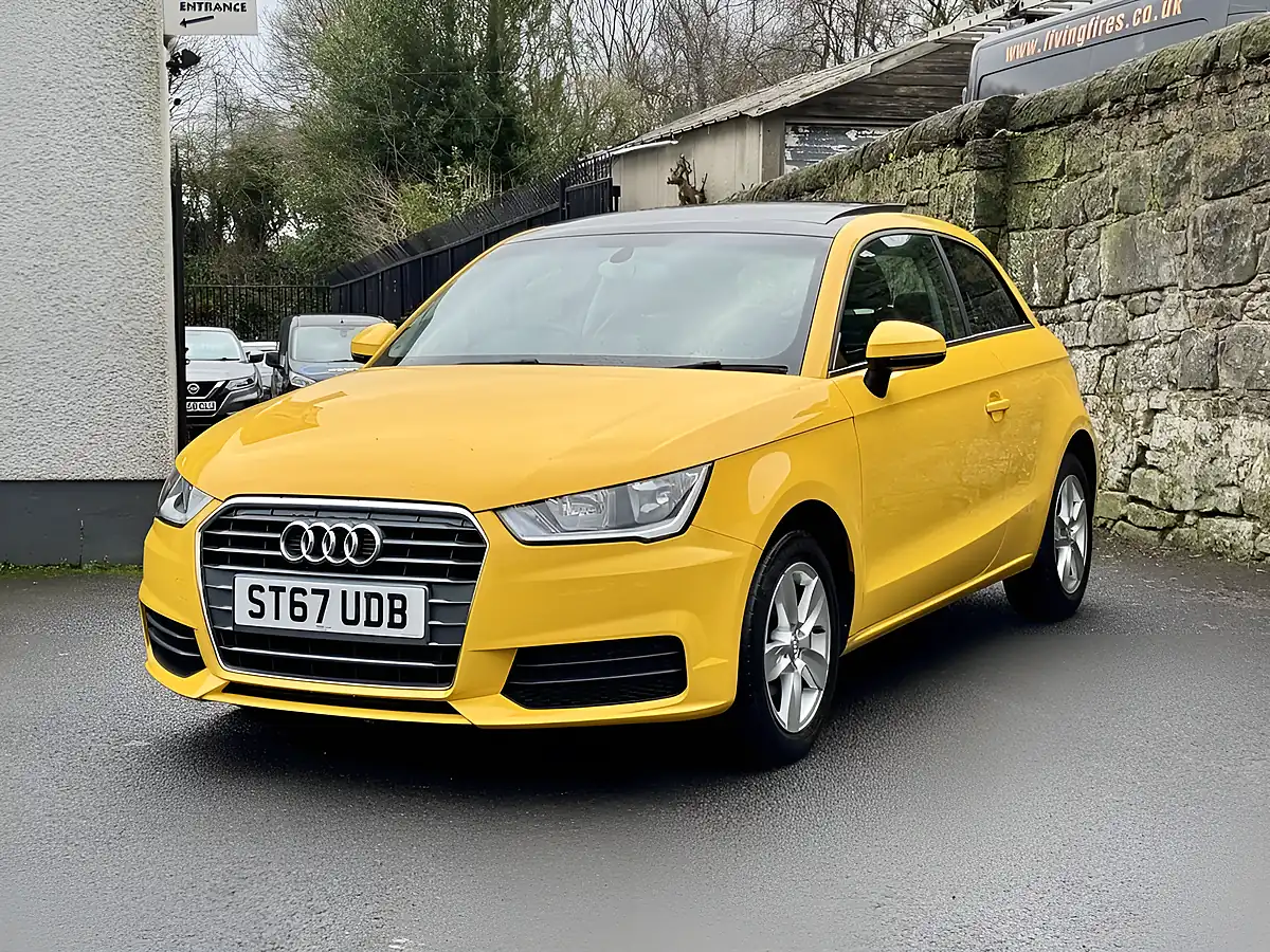 Used 2017 Audi A1 Se Yellow - Interior and Exterior details 10