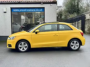 Used 2017 Audi A1 Se Yellow - Interior and Exterior details 17