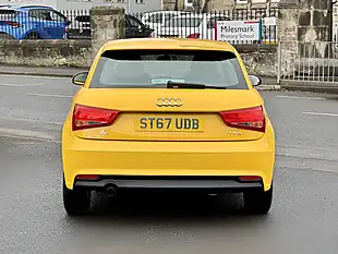Used 2017 Audi A1 Se Yellow - Interior and Exterior details 18