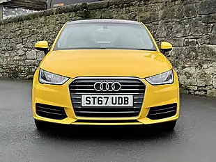 Used 2017 Audi A1 Se Yellow - Interior and Exterior details 2