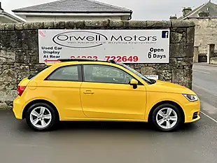 Used 2017 Audi A1 Se Yellow - Interior and Exterior details 3