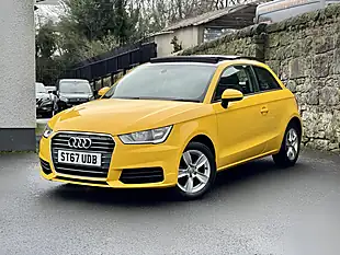 Used 2017 Audi A1 Se Yellow - Interior and Exterior details 4
