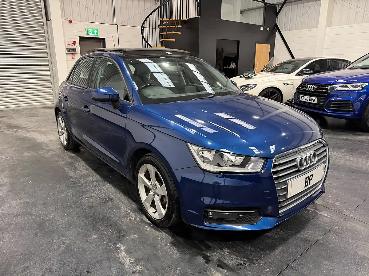 Used 2017 Audi A1 Sport Blue - Front View
