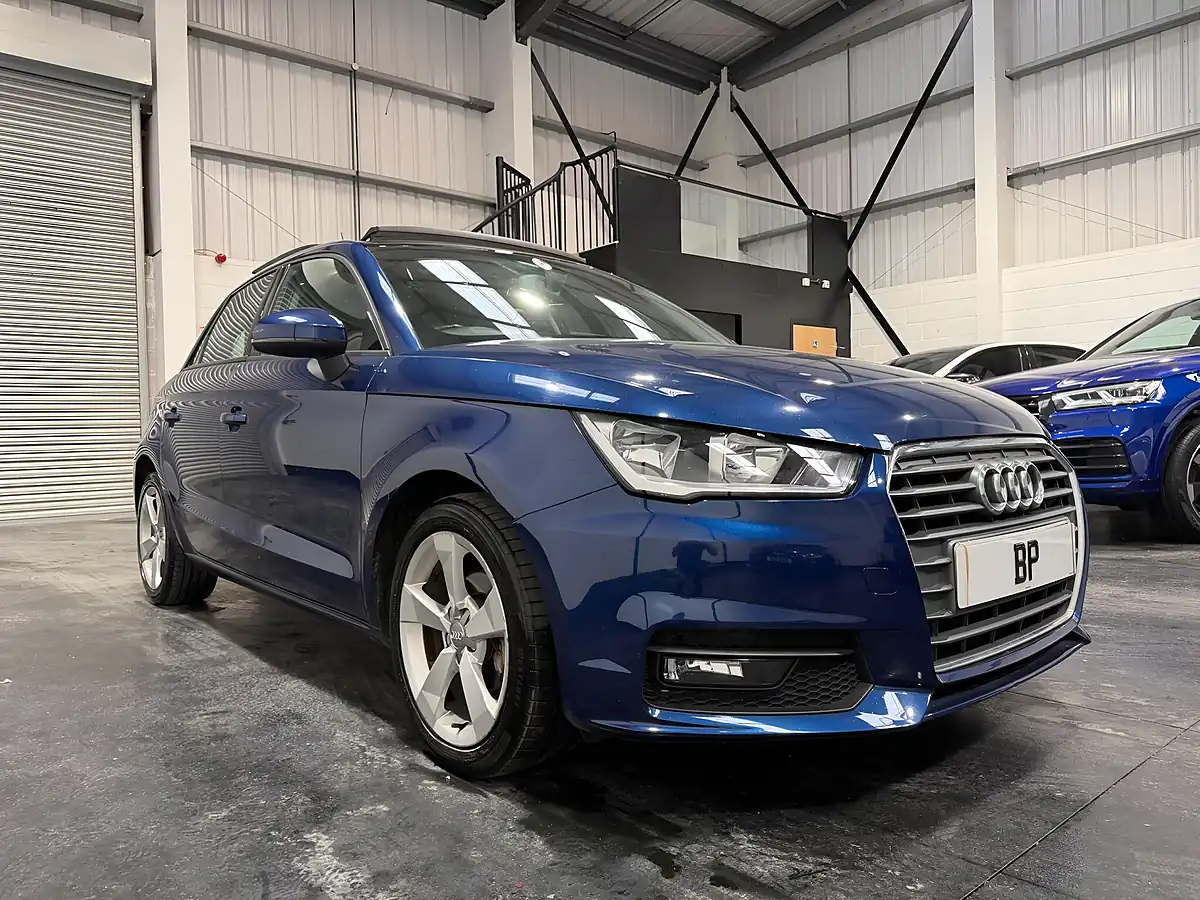 Used 2017 Audi A1 Sport Blue - Interior and Exterior details 4