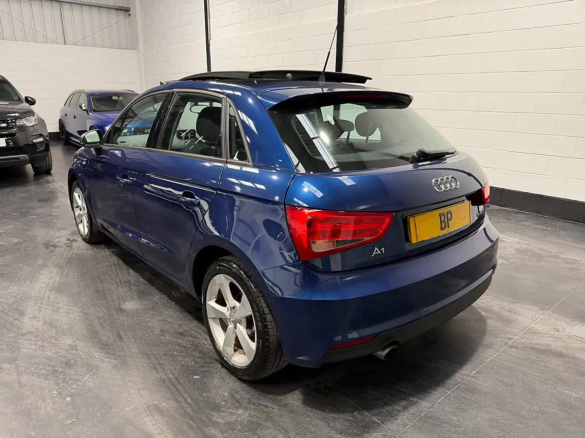 Used 2017 Audi A1 Sport Blue - Interior and Exterior details 8