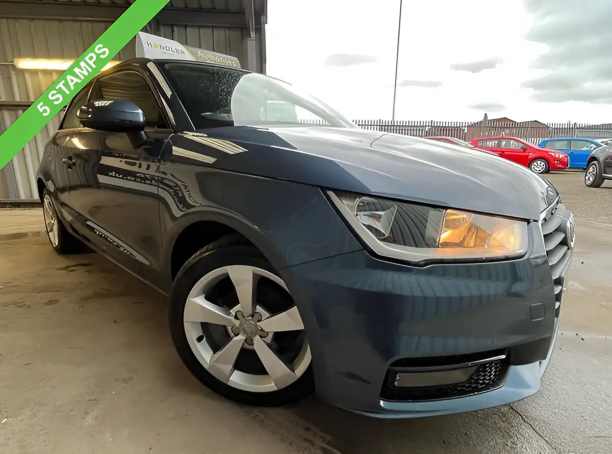Used 2017 Audi A1 Sport Blue - Interior and Exterior details 2