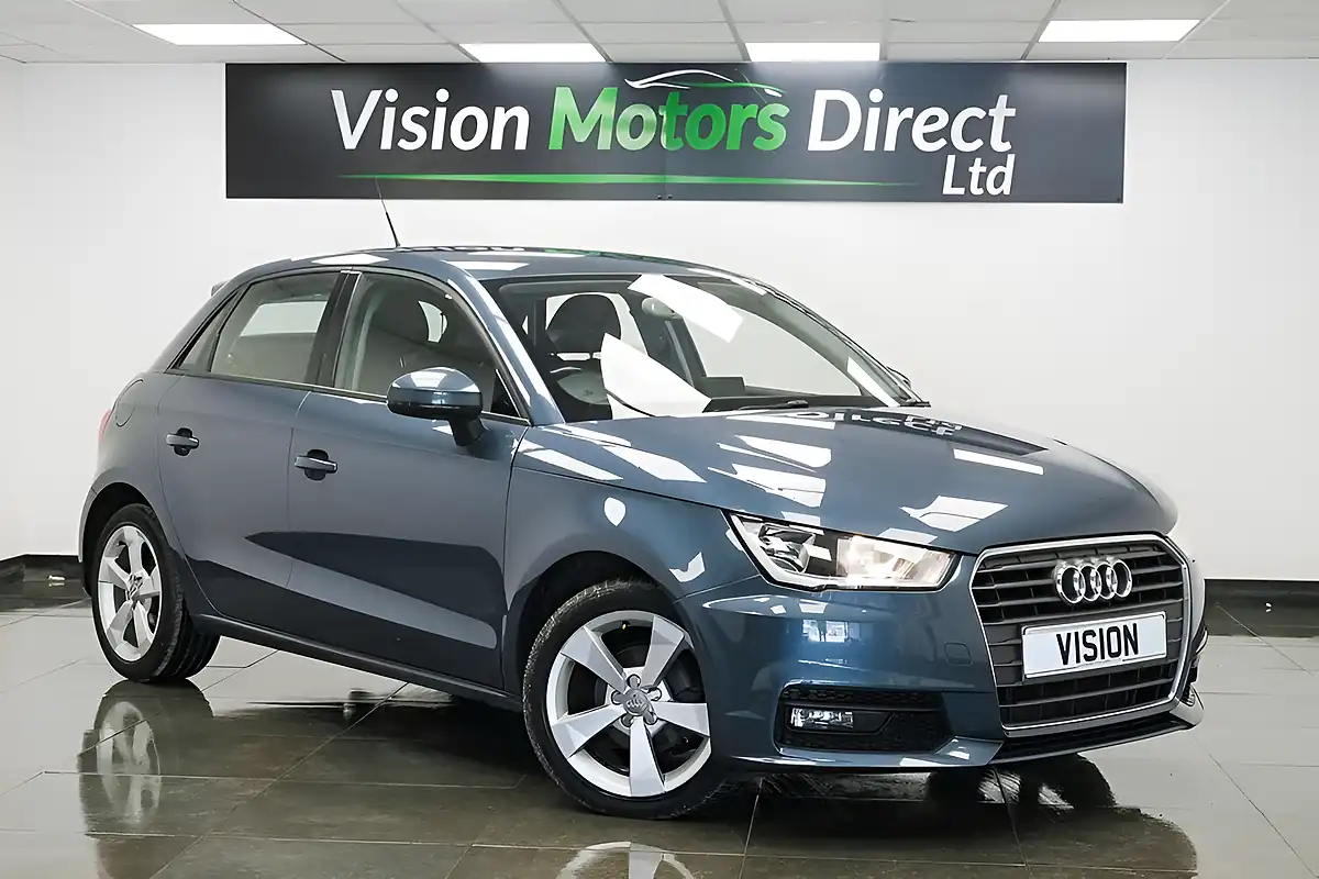 Used 2017 Audi A1 Sport Blue - Front View