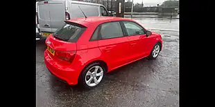 Used 2017 Audi A1 Sport Red - Interior and Exterior details 4
