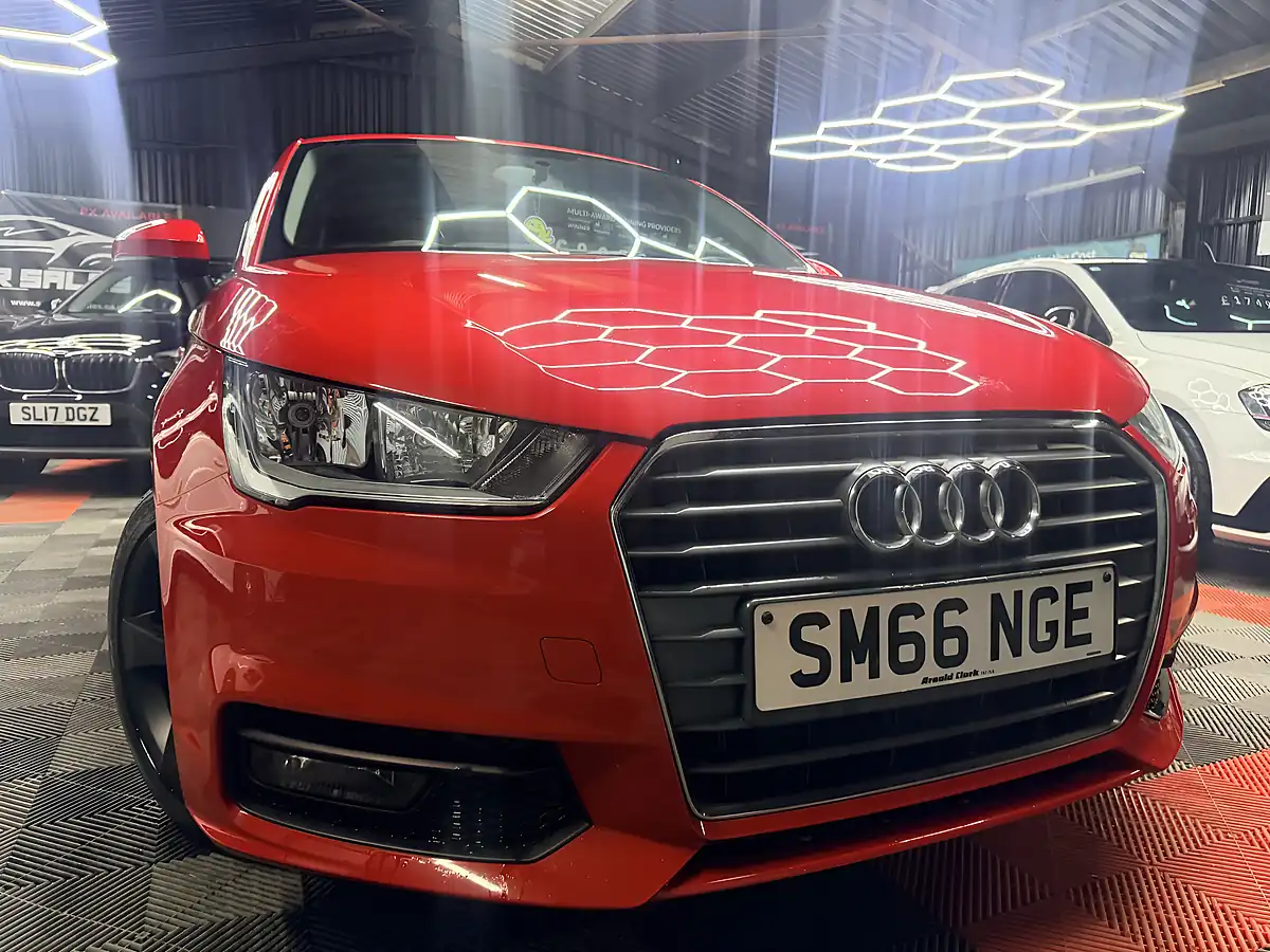 Used 2017 Audi A1 Sport Red - Front View