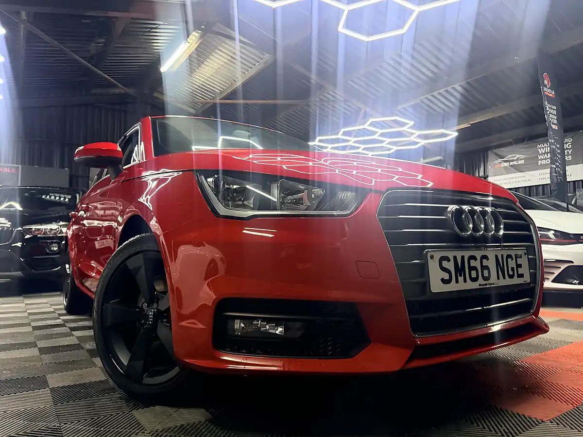 Used 2017 Audi A1 Sport Red - Interior and Exterior details 2