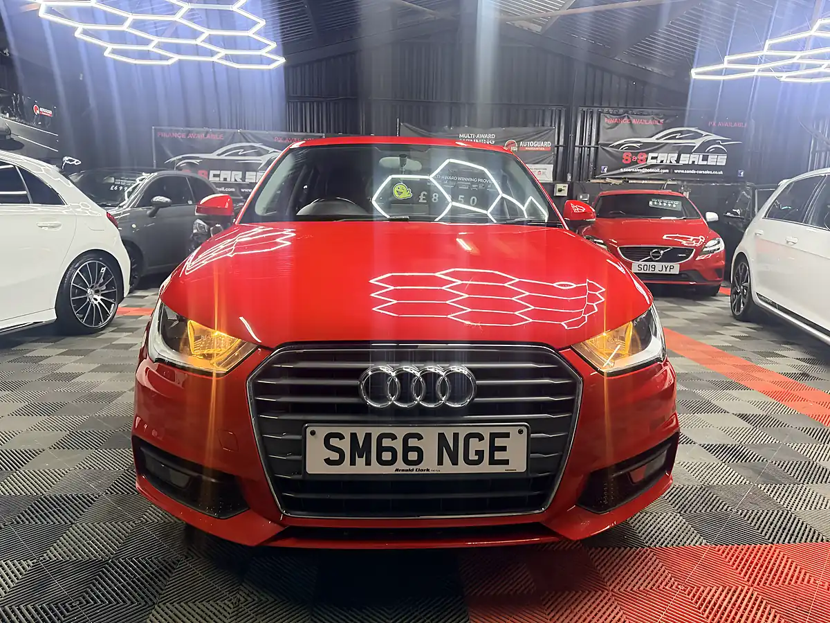 Used 2017 Audi A1 Sport Red - Interior and Exterior details 5