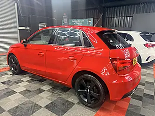 Used 2017 Audi A1 Sport Red - Interior and Exterior details 7