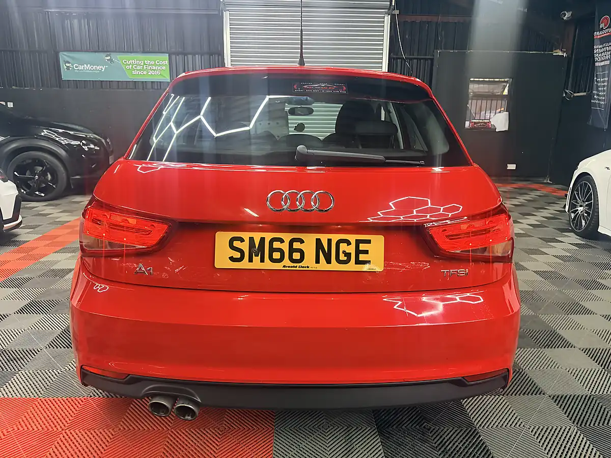 Used 2017 Audi A1 Sport Red - Interior and Exterior details 9