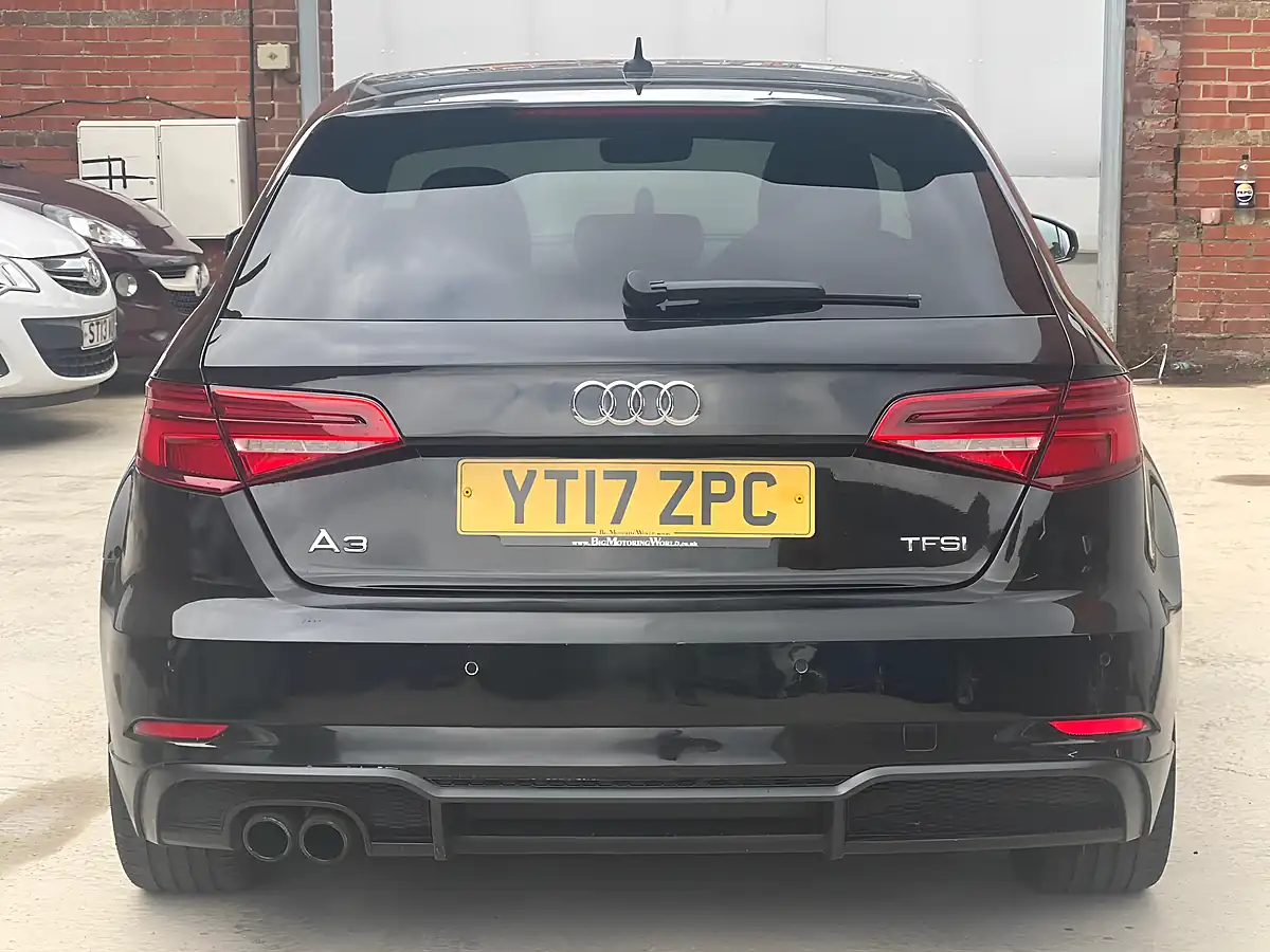 Used 2017 Audi A3 Black Edition Black - Interior and Exterior details 6