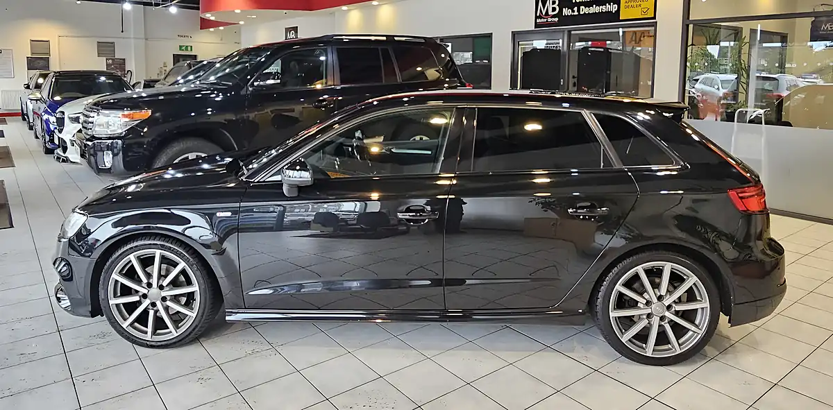 Used 2017 Audi A3 Black Edition Black - Interior and Exterior details 4