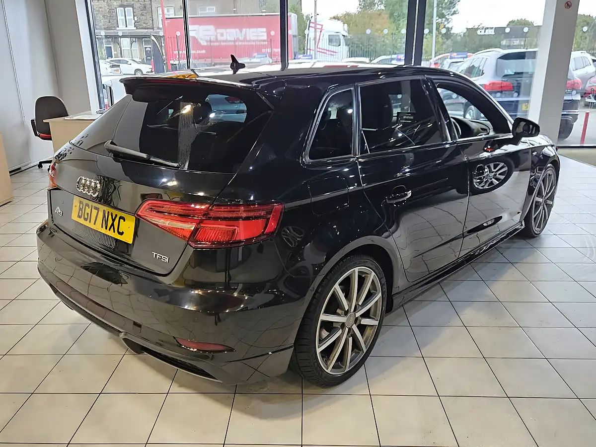 Used 2017 Audi A3 Black Edition Black - Interior and Exterior details 6