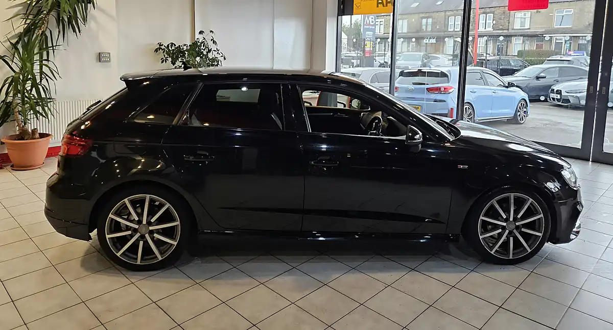 Used 2017 Audi A3 Black Edition Black - Interior and Exterior details 9