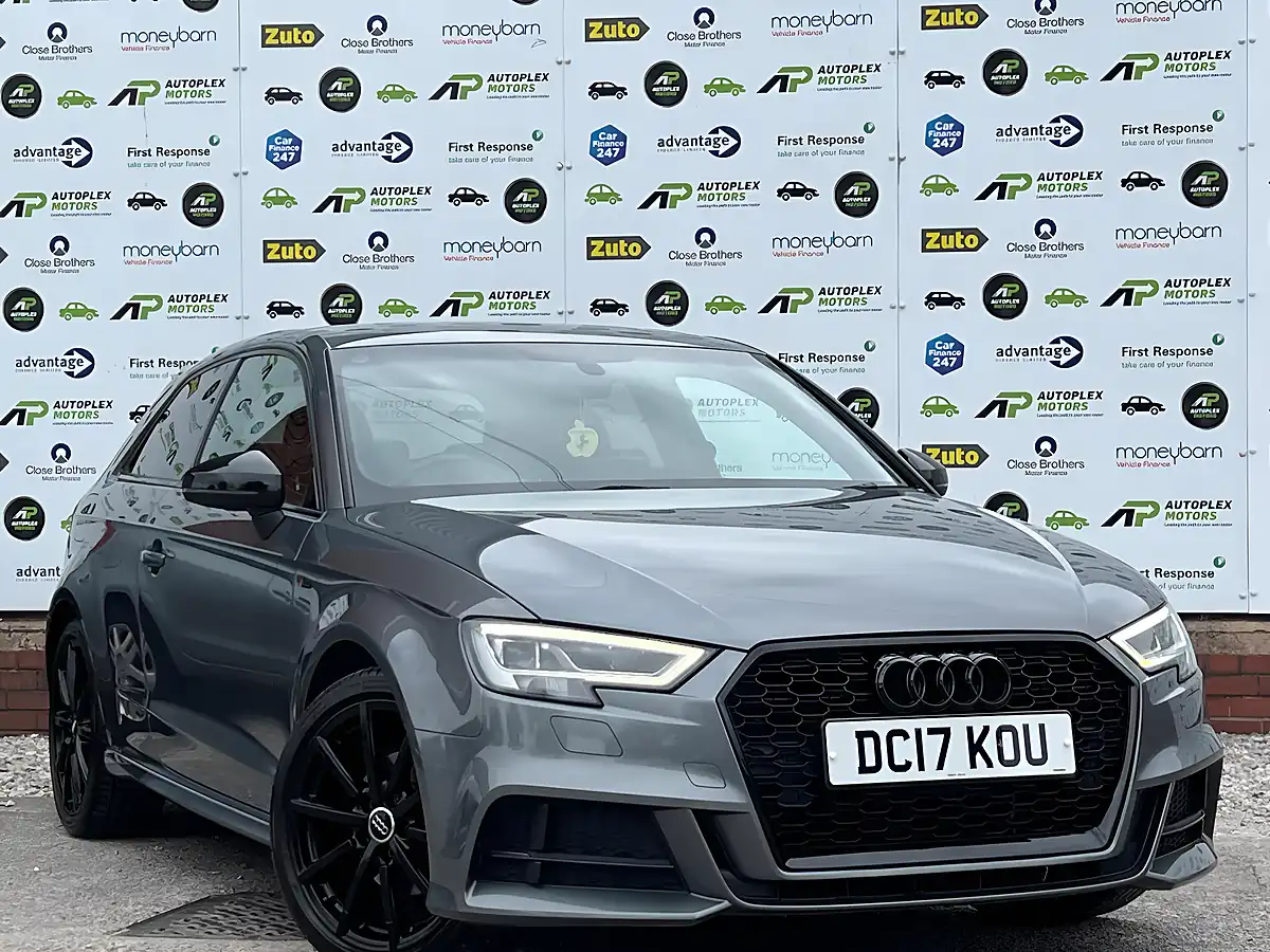 Used 2017 Audi A3 Black Edition Grey - Front View