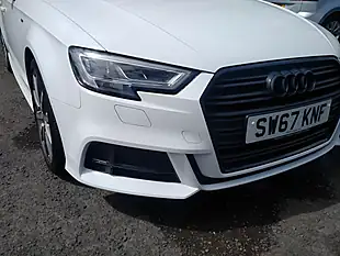Used 2017 Audi A3 Black Edition White - Interior and Exterior details 10
