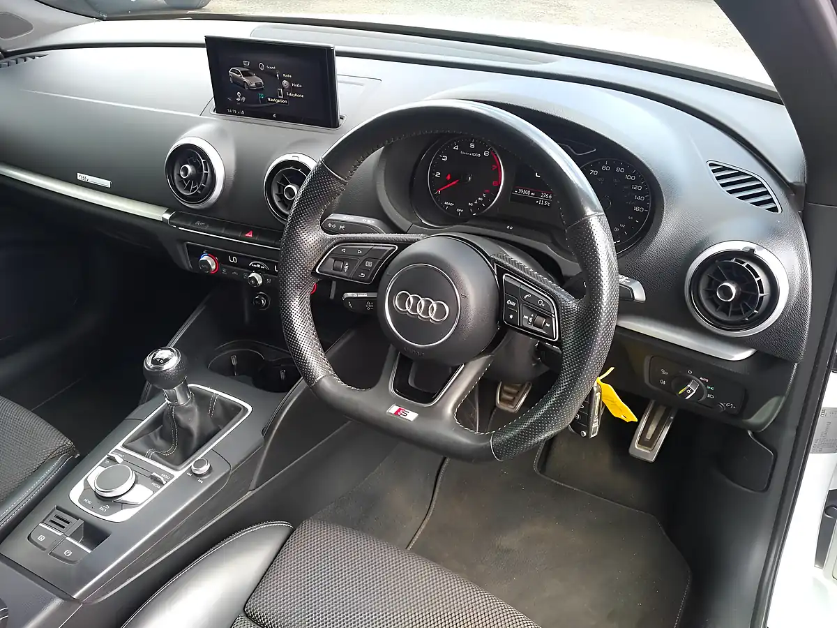 Used 2017 Audi A3 Black Edition White - Interior and Exterior details 12