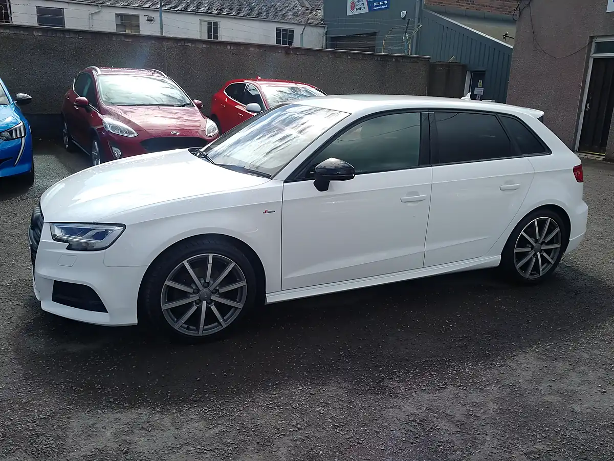 Used 2017 Audi A3 Black Edition White - Interior and Exterior details 2