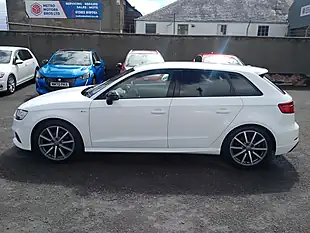 Used 2017 Audi A3 Black Edition White - Interior and Exterior details 3