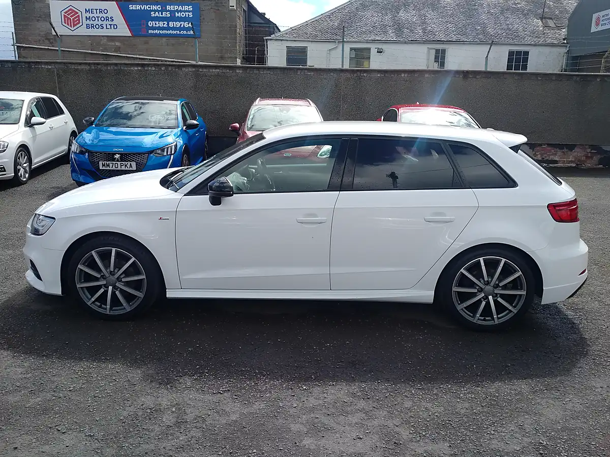 Used 2017 Audi A3 Black Edition White - Interior and Exterior details 3