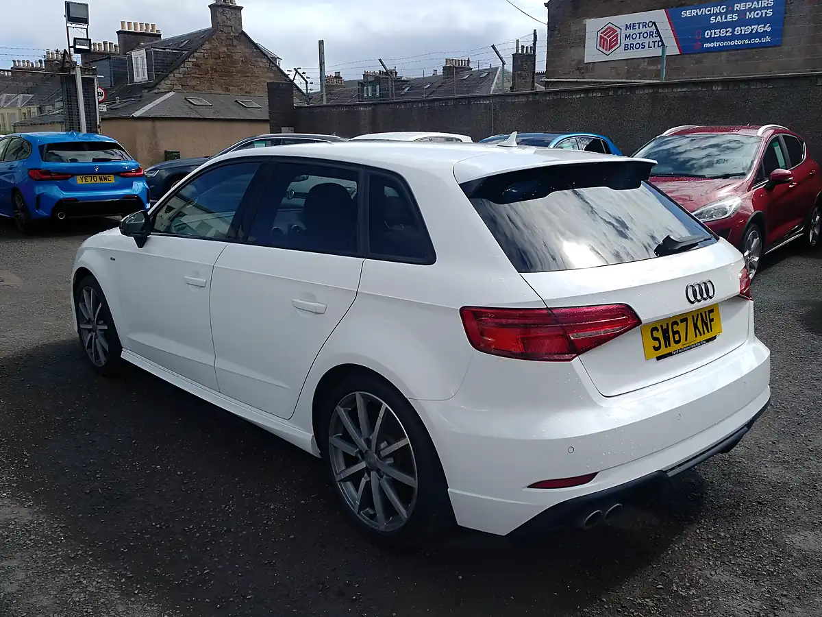 Used 2017 Audi A3 Black Edition White - Interior and Exterior details 4