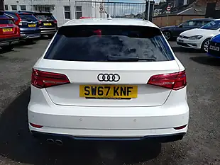 Used 2017 Audi A3 Black Edition White - Interior and Exterior details 5