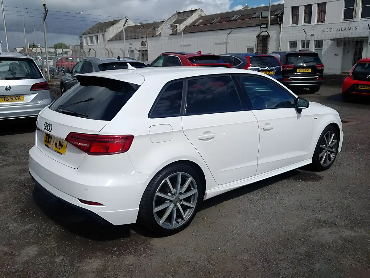 Used 2017 Audi A3 Black Edition White - Interior and Exterior details 6