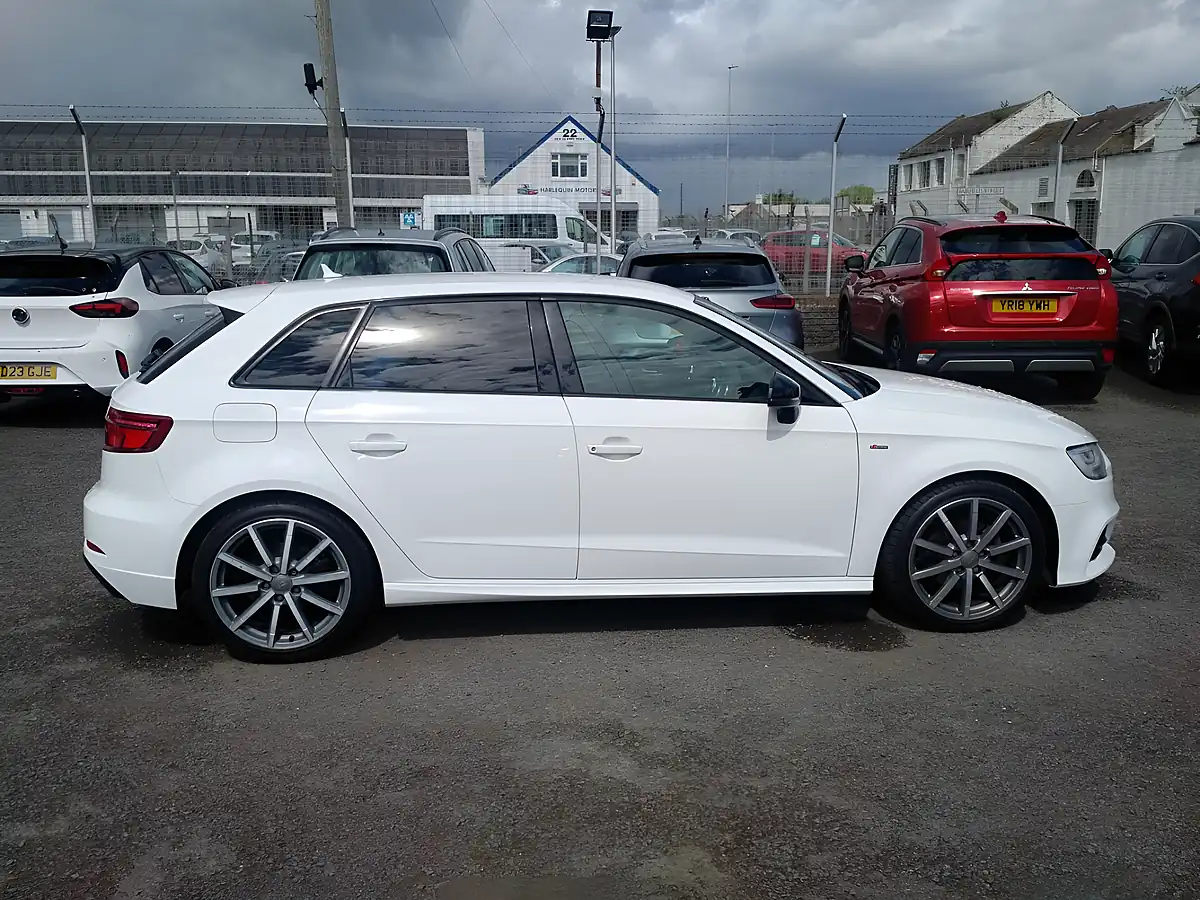 Used 2017 Audi A3 Black Edition White - Interior and Exterior details 7