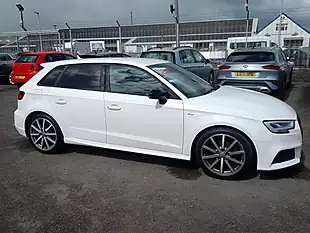 Used 2017 Audi A3 Black Edition White - Interior and Exterior details 8