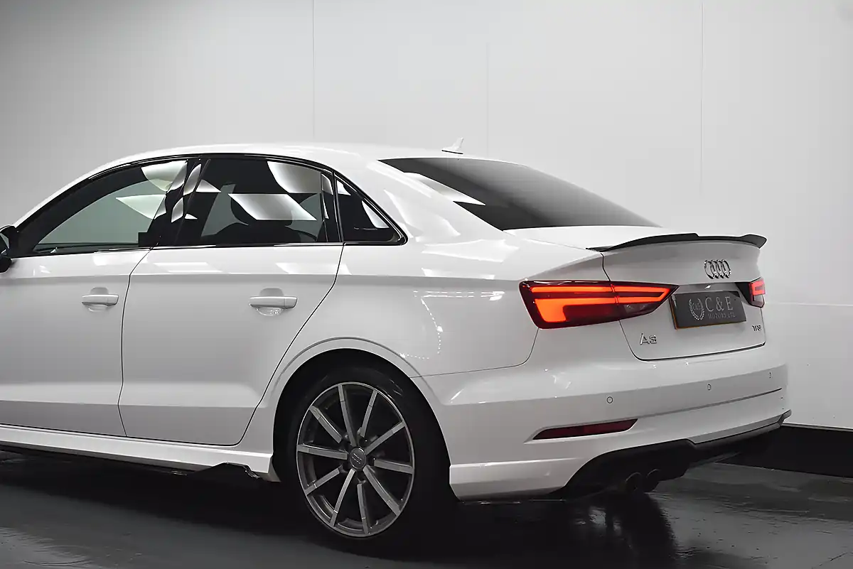 Used 2017 Audi A3 Black Edition White - Interior and Exterior details 11