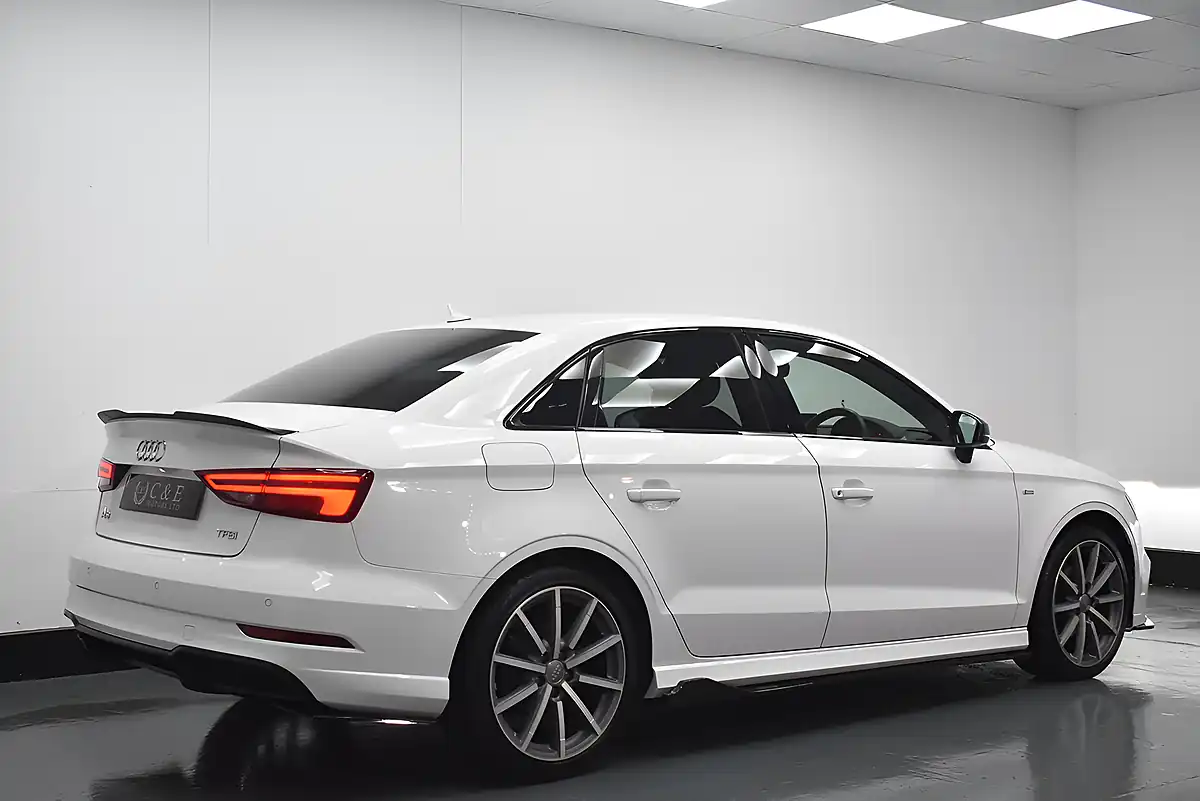 Used 2017 Audi A3 Black Edition White - Interior and Exterior details 4