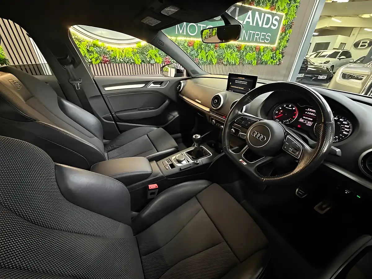 Used 2017 Audi A3 Black Edition White - Interior and Exterior details 11