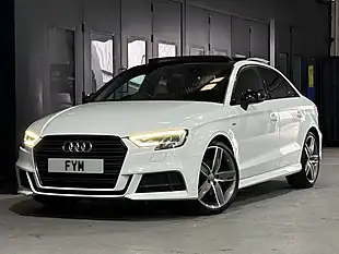 Used 2017 Audi A3 Black Edition White - Interior and Exterior details 11