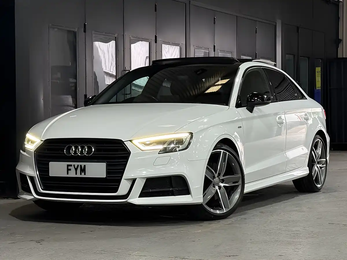 Used 2017 Audi A3 Black Edition White - Interior and Exterior details 11