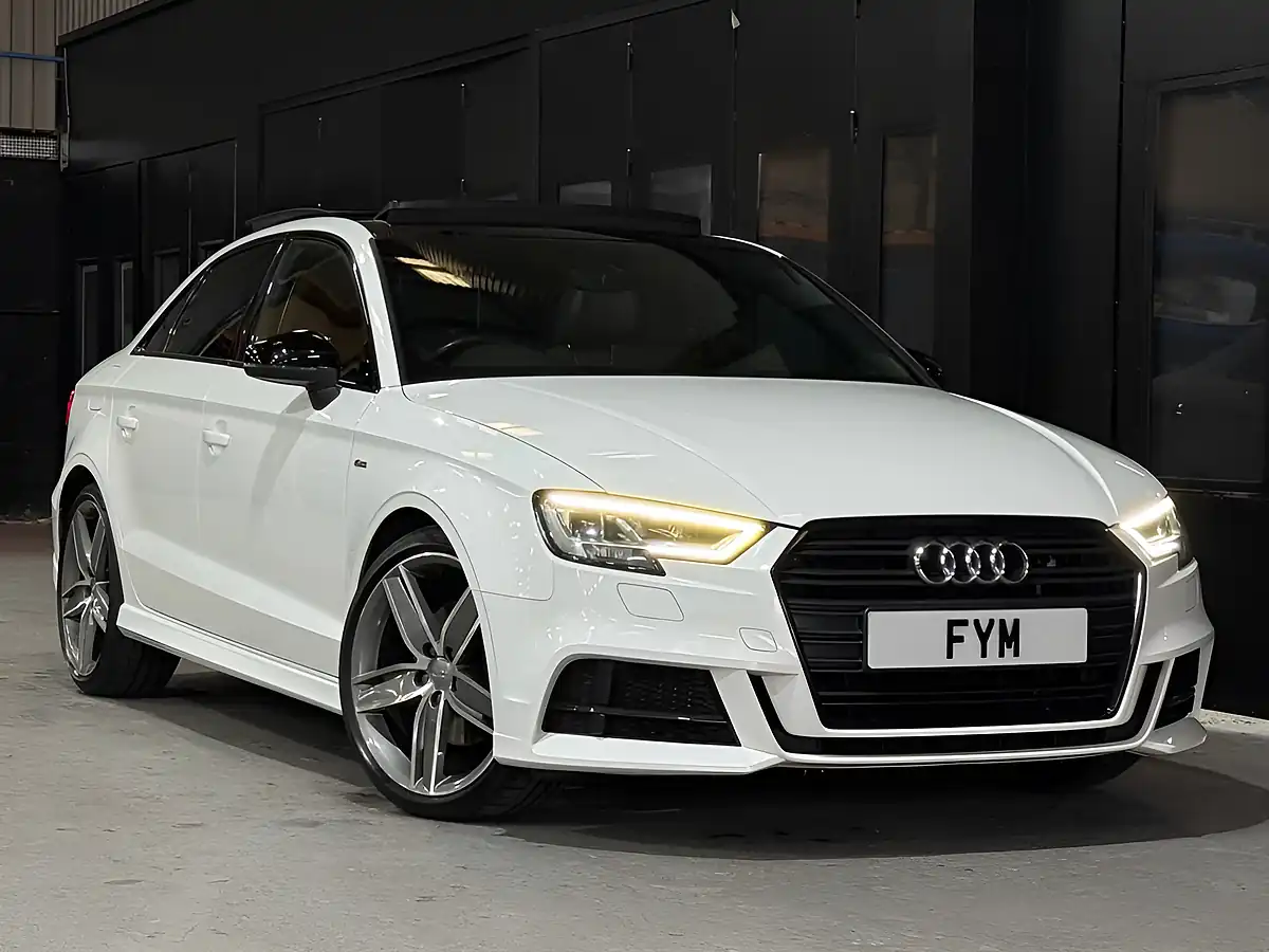 Used 2017 Audi A3 Black Edition White - Interior and Exterior details 3