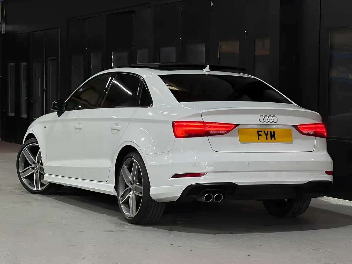 Used 2017 Audi A3 Black Edition White - Interior and Exterior details 5